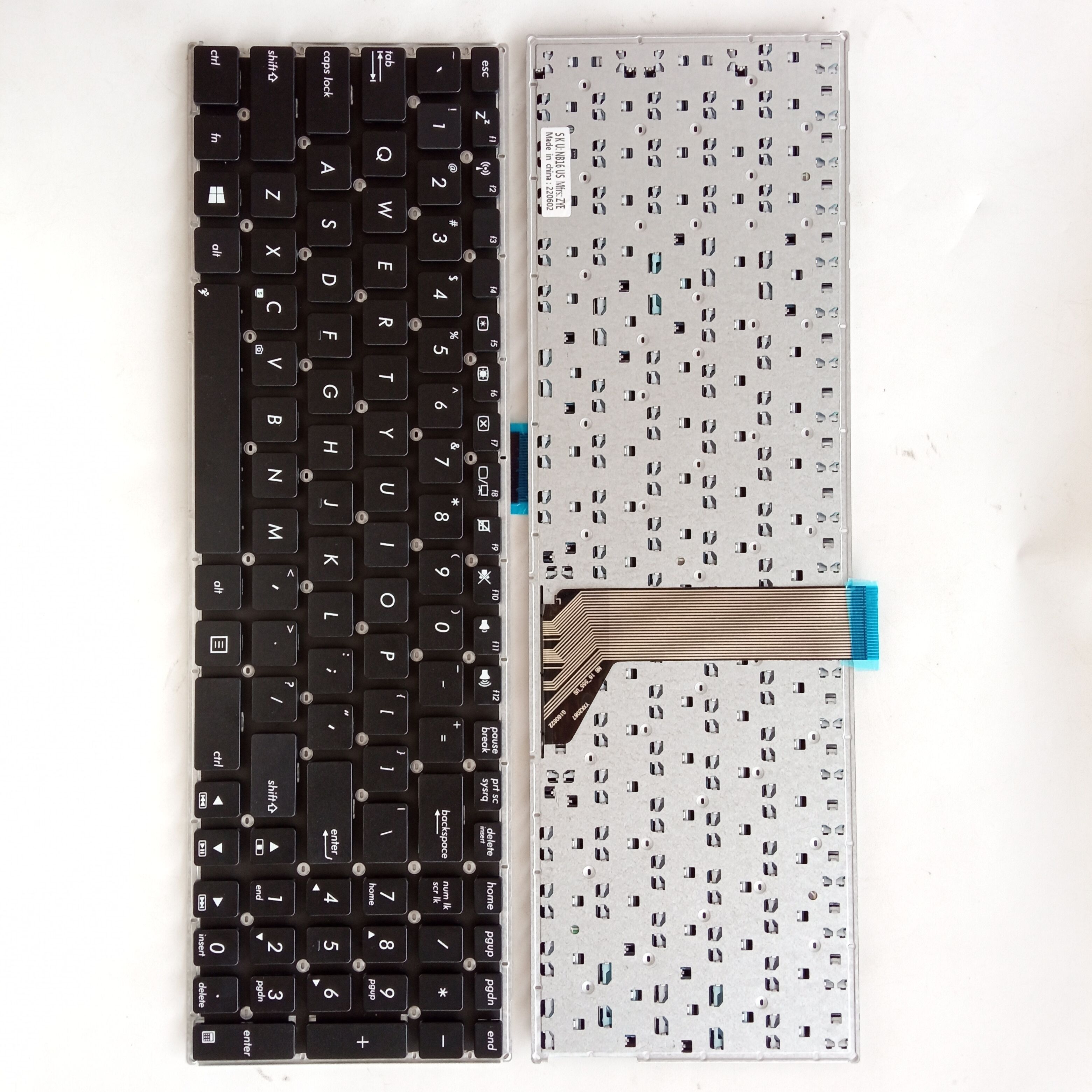 Picture of New Replacement Laptop Keyboard For ASUS X555 BLACK (OEM) US Layout